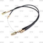 สายเบรคมือ ข้างซ้าย/ขวา ใส่ร่วมกัน 1 เส้น สีดำ สำหรับ Datsun/Nissan FAIRLADY 240Z 260Z ปี 1970-1978